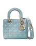 Small Lady Dior My ABCDior, &pound;1,950, Handbags, Blue, Leather, Front view